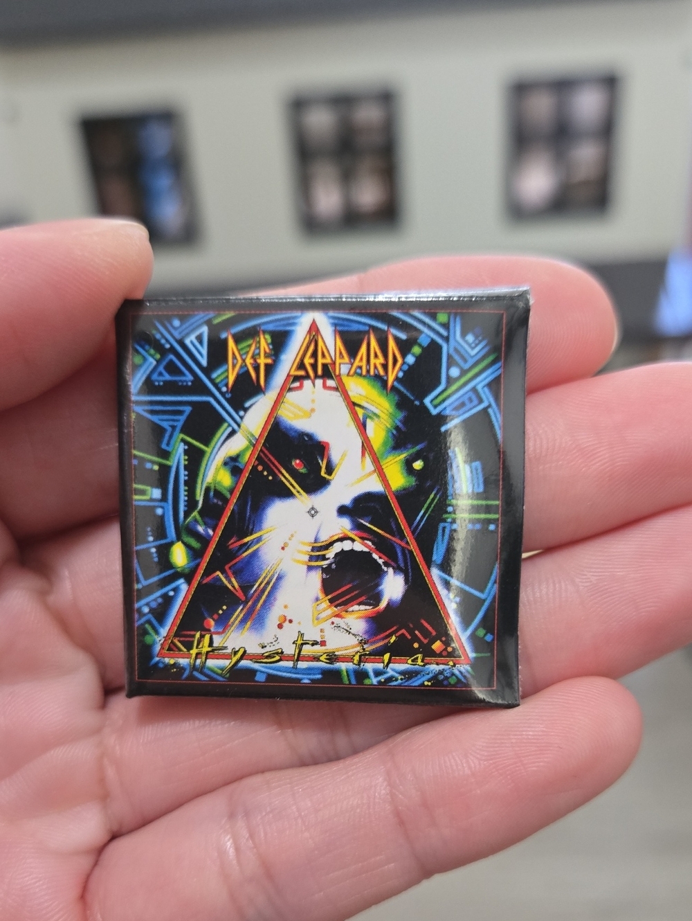Toy Mini Def Leppard Hysteria Album With Mimi Record (Sealed)